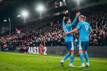 Manchester City Golea a Crystal Palace con Dobletes de Cherki y Haaland en la Premier League