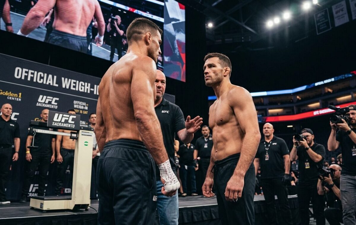 UFC Sacramento: Pesaje Oficial Confirma Duelos Estelares